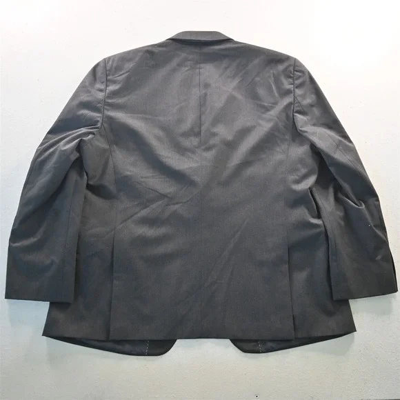 Stafford 50R Gray Travel Suit Seperates Mens Blazer Suit Jacket